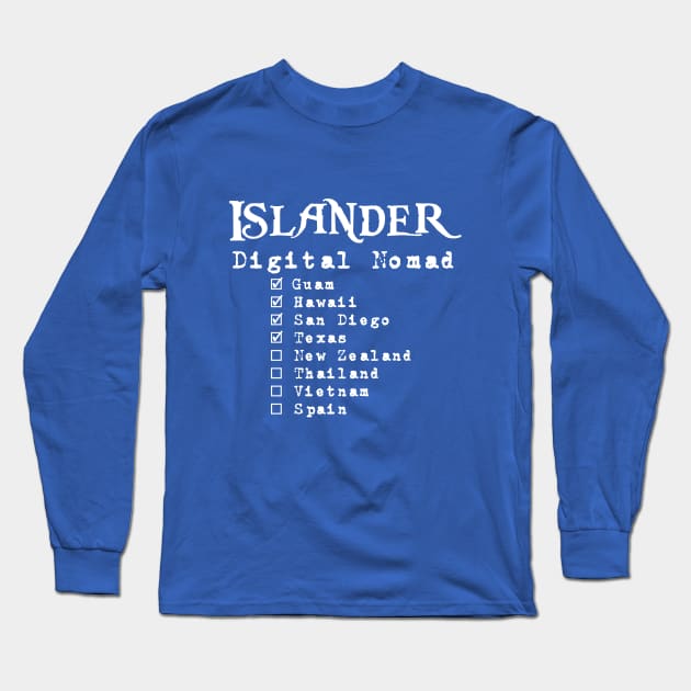 Islander Digital Nomad Long Sleeve T-Shirt by islander